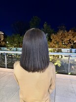 センジュ 武蔵小杉(SENJYU) 艶髪ストレートミディ/髪質改善