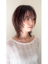 シエル ドゥ サワ(ciel de SAWA) ウルフレイヤー×髪質改善×透明感カラー×小顔