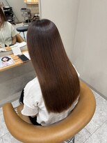 アンドカオマワリカットファム(Fann.)&nbsp;髪質改善 トリートメント 前髪 ストレート 顔まわり 艶髪 カラー