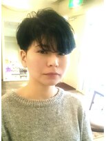 ピンク(PINK)&nbsp;ツーブロマッシュ