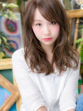 カバーヘア イヴ 戸頭店(COVER HAIR EVE) *+COVER HAIR+*…こなれ女子のリラクシーセミディa