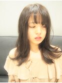 ナチュラル外ハネ☆ニュアンスストレート