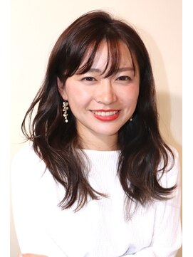 ヘアーサロン ニュアンス(HAIR SALON nuance) モテる好印象ラフカール　シースルーバング