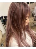 ピンクミルクティー担当中嶋【十条美容室LikkleMore】