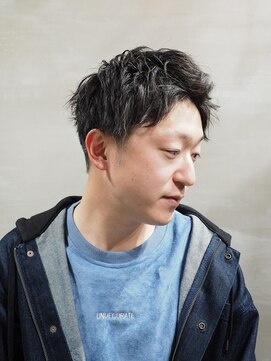 メンズデザイン シャビ(Men's design Shabbi) 【メンズシャビ】ナチュラルアップバング