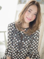 クオーレ ヘア アンジュ 水戸店(CUORE HAIR ange)&nbsp;*ange水戸*…外国人風毛先パーマでグラマラス♪小顔セミディａ