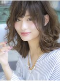 【Lond fleur 山本翔一郎】大人かわいい耳かけミディ