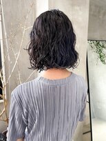 テトヘアー(teto hair)&nbsp;パーマボブスパイラルパーマくるくるパーマ束感