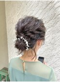 ［stylist 今井］肩上ボブ×ルーズアップ