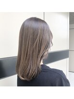 エイト 博多店(EIGHT hakata)&nbsp;アッシュグレージュ×ミディアム