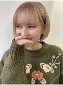 【JUNO天文館店】ハイトーン ボブ