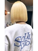 エイト 横浜店(EIGHT)&nbsp;抜きっぱなしブリーチ×ボブ