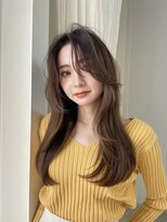 クイーン バイ ノイズ 西院(QUEEN by noism)&nbsp;韓国風 モカグレージュスタイル レイヤーカット