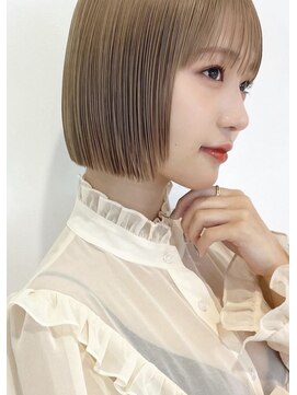 ルーム(Loom.) 王道ベージュボブ