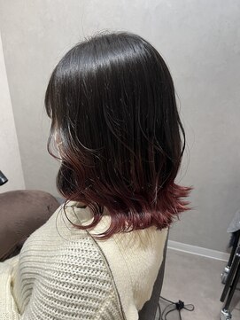 テーラヘアー 蘇我店(TELA HAIR) ピンクグラデーションカラー