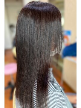 アークスヘアー 20代30代40代大人可愛い髪質改善カラー艶感ストレート透明感