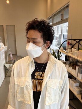 ステレオ 知立店(STEREO) 7月外国人風ショートパーマ