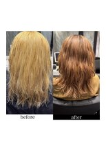エクラート セントラル 赤坂(ECLART CENTRAL)&nbsp;hair color reference2