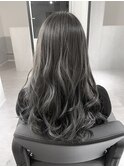 ハイライト×スモーキーモカブラウン　美髪