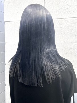 ココ 原宿(KOKO) 黒髪小顔クラゲヘアーオリーブグレーココアベージュ