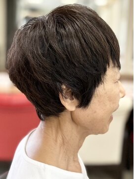 ヘアークリアー 春日部 大人可愛いミセス丸みショートスタイル/ボリューム/30代40代50代