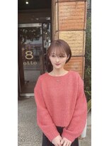 ヘアアトリエオット(hair atelier 8 otto) 大人丸みショート