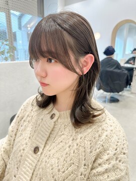 ノエシキカ(noe sikika) セミロング×透明感カラーE-12
