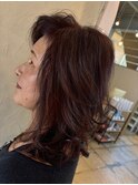 大人ノーブルエレガントミディアムニュアンス40代50代エアリー