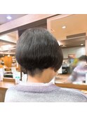ミニボブ 刈り上げボブ