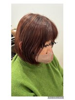 ヘアーデザインスペース リプル(hair design space Ripple) スタイリスト　山田あすか/フラットボブ