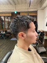 ヴァンガードマン 早稲田(vanguardman)&nbsp;ポイントパーマ/ローフェードスタイル