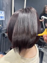 アローズ 荒尾店(arose)&nbsp;丸みショートカット+ピンクブラウンカラー！