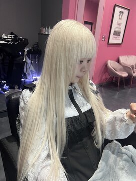 ヴィアンジュ(viange) #ホワイトブロンド#シールエクステ