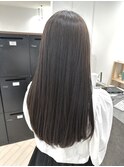ツヤ髪ストレート◎髪質改善トリートメント透明感カラー