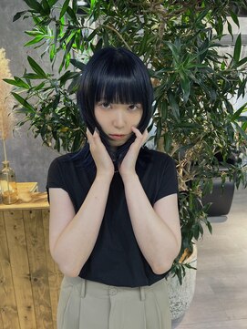 イコ(.ico) ネイビー×ブラック