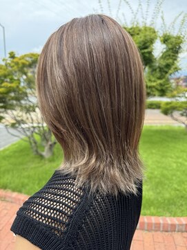 ヒート 佐久店(HEAT) ナチュラルな馴染み感がステキ！エアタッチハイライト