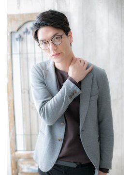 モッズヘア メン 仙台愛子駅前店(mod's hair men) ビジネス◎イケメンサイドパートアップバング仙台愛子<理容室>