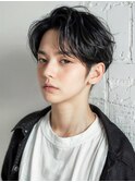 韓国センターパート/フェザーパーマ／ニュアンスパーマ