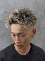 ネクストゼロ(NEXT zerO)&nbsp;短髪　シャッフルパーマ