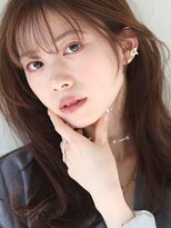 シェール(cher) 顔まわりレイヤー/チョコレートブラウン【cher西宮北口:IKUKA】