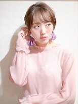 ムクヘアー(muk hair)&nbsp;マッシュショート×透明感ベージュ