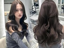 【色気溢れる艶髪カラーに】髪質改善inケアカラー+超音波TOKIO Tr+カット_15900