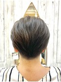 ★甘く刈り上げるやり過ぎない刈り上げショート女子！髪質改善