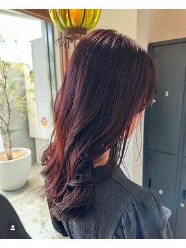 ニア 栄(nia) 大人シアーベージュミニウルフボブミディアムレイヤー