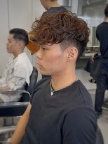 グルーマーズトウキョウ(GROOMER/S TOKYO)&nbsp;神保町ラフカールブルーブラックメンズスパイキーショートmen's