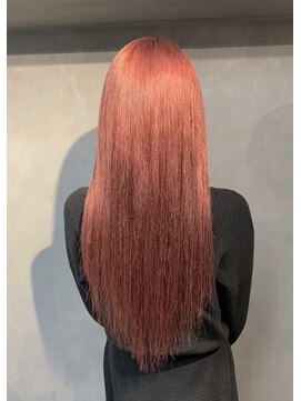 シーエスメイドバイシャチュー 栄店(CS made by SHACHU) コーラルピンク+シールエクステ80枚