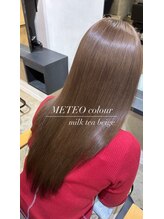 オリーブフォーヘアー(olive For hair) 艶髪ミルクティーベージュ×髪質改善METEOカラー
