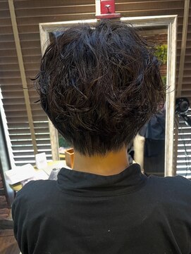 ヘアー クリエイト カルバリ(HAIR CREATE Calbari) クシャクシャ無造作ショート