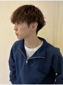 冬の韓国風◎マッシュウルフ×ニュアンスパーマ