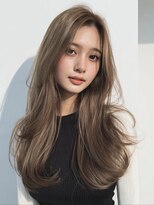 ヘッズ 市川(HEADS ex)&nbsp;ブリーチ/ハイライト/ダブルカラー/レイヤーカット/顔まわり